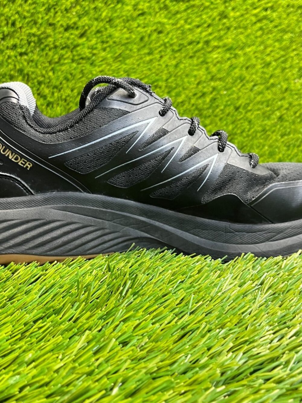 Skechers Bounder RSE Zoner Mens Size 6.5 Black Brown Running Shoes Sneakers - Picture 6 of 12